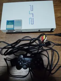 PlayStation 2 55000型本体 コントローラー ゲーム2本付き