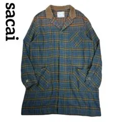 2025年最新】sacai メンズ ステンカラーコートの人気アイテム - メルカリ