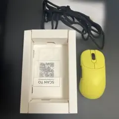 vaxee zygen np01s wirelessワイヤレスマウス イエロー