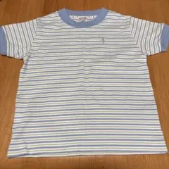 FUKUZO ボーダーTシャツ タツノオトシゴ刺繍のサムネイル