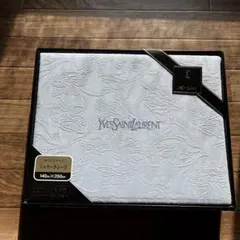 【訳あり】YSL イヴサンローラン ジャカードシーツ 綿