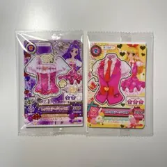 アイカツ カード 復刻 セブンイレブン 星宮いちご 神崎美月 2枚セット