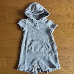 （値下げ）babyGap フード付きロンパース 6-12ヶ月　70㎝
