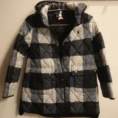 130 ラルフローレンPolo Ralph Lauren チェック柄ダウンコート
