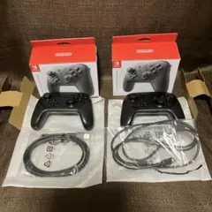 ノンタン様専用　Switch 純正 Pro コントローラー (プロコン) 2個