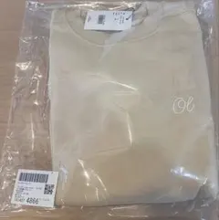 OLUN ロゴ刺繍スウェット　ベージュ