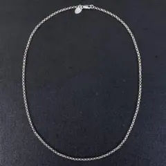 SAAD シルバー925細角チェーン 美品 SAAD サード SILVER 925 シルバー SV 太角 細角 あずき