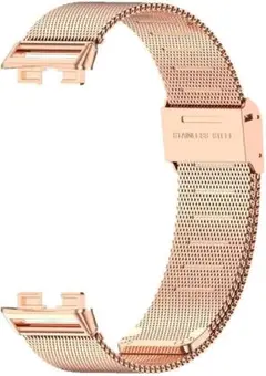 通気メッシュ バンド 兼 Huawei Band 8時計バンド 磁気 バックル付