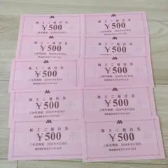 モスバーガー優待券食事券5000円分