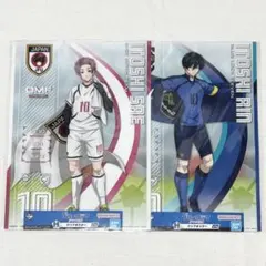 ブルーロック 一番くじ 糸師冴 糸師凛 クリアポスター