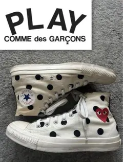 人気★チャックテーラー PLAY Comme des Garcons
