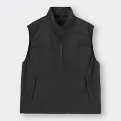 【美品】GU ナイロンジップアップベスト