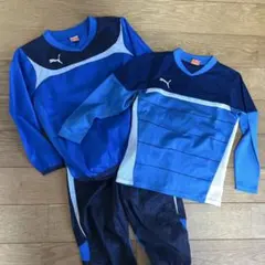 Puma ピステ上下セット+ロンT 130cm