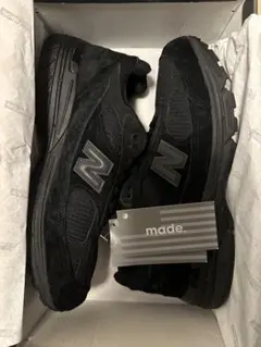 【新品未使用】NEWBALANCE 993TB 26.5 トリプルブラック