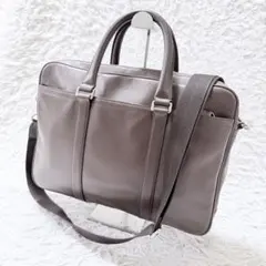 coach ビジネスバッグ　ショルダーバッグ　2way ブラウン　レザーのサムネイル