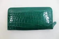 エルメス フレミング 長財布 ○U刻印 1991年製 リザード トカゲ 