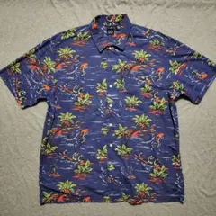 ​2000年製 ビンテージ OLD GAP オールドギャップ 総柄シャツ Lのサムネイル