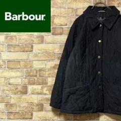 Barbour　バブアー　キルティングジャケット　ブラック　黒　古着女子　12
