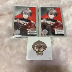 加賀美ハヤト　にじさんじ8周年記念グッズ　ランダムメタルカード　シール