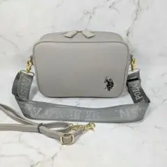 U.S. POLO ASSN. ショルダーバッグ USPA-2675 グレー