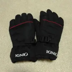 IGNIO スキー用グローブ ブラック 150cm