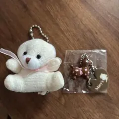 Mary's チョコレート Rodyロディ・ホワイトベアキーホルダー セット　※