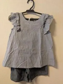 BEAMS mini フリル付きセットアップ 120cm