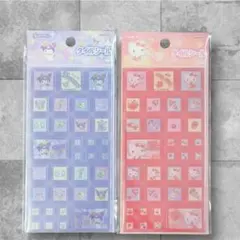 14時半迄！サンリオタイルシール　キティ　クロミ　2点セット