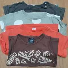 Tシャツ☆4枚セット☆キムラタン☆ラキエーベ☆COMME CA ISM☆夏☆半袖