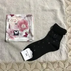 HANAE MORI 花柄　ハンカチ　靴下　セット