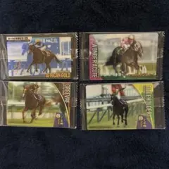 競走馬 カード 4枚セット