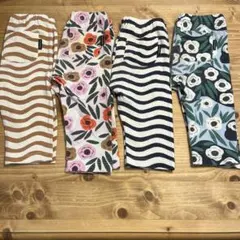 ユニクロ　マリメッココラボ　7分丈スパッツ　レギンス　100 キッズ