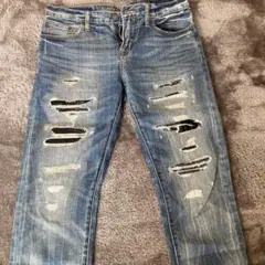 AMERICAN EAGLE OUTFITTERS ダメージデニム　M L