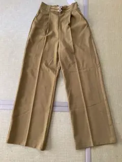 パンツ　マスタード
