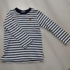 miki HOUSE ミキハウス ボーダー 長袖Tシャツ 100