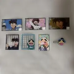 忍たま乱太郎 アクリルカード 缶バッジ ステッカー 土井半助 土井先生 しんベヱ