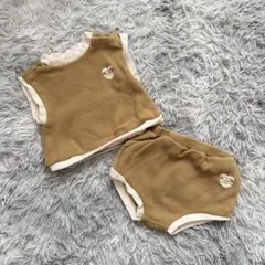 ノースリーブトップス ショートパンツ セット ベビー服 キッズ服 70 80