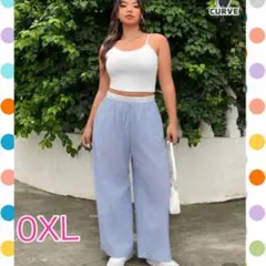 ハイウエストストライプ パンツ OXLのサムネイル
