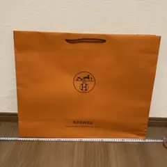HERMES オレンジ色 大きめ紙袋