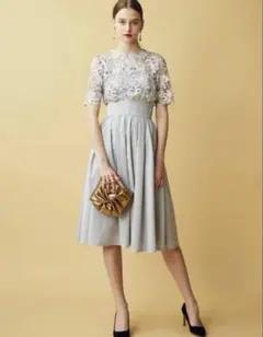 ラグナムーン LAGUNAMOON オケージョンドレス パーティー レース S