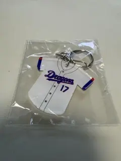 中日ドラゴンズ　2026ユニホーム型 アクリルキーホルダー　柳裕也