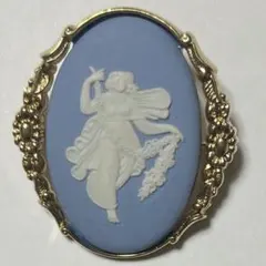 カメオトップブローチ　ペンダント ウェッジウッド