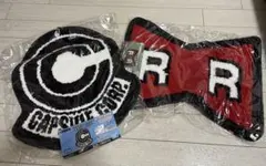 ドラゴンボール ロゴラグマット カプセルコーポレーション レッドリボン軍 2種