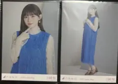 川﨑桜　生写真　カレンダー衣装　lucky bag 2025 チュウ ヒキ
