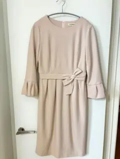 【値下げ】STRAWBERRY-FIELDS ウール ドレス ピンク