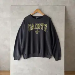 NFL ニューオリンズセインツ ロゴスウェット グランジ ペンキ飛び フェードのサムネイル
