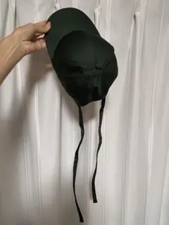 AZUL ダークグリーン リボンキャップ