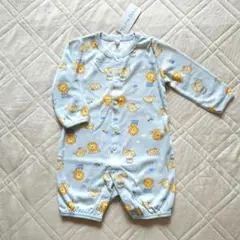 新品♪長袖カバーオール 70☆動物☆