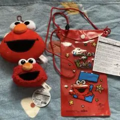 USJ セサミストリート　エルモ　マスコット　キーホルダー　パスケース　まとめ