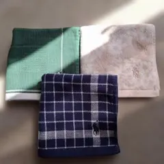 POLO RALPH LAUREN ハンドタオル　3枚　シールタグ付き未使用新品